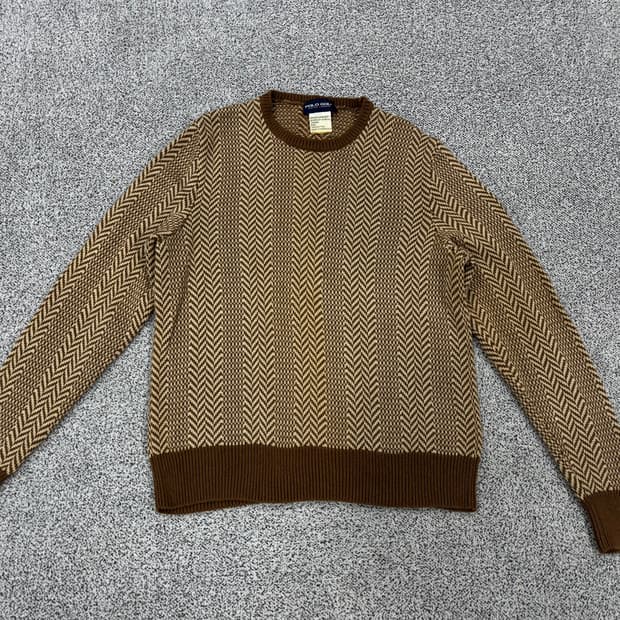 폴로 랄프로렌 해링본 니트