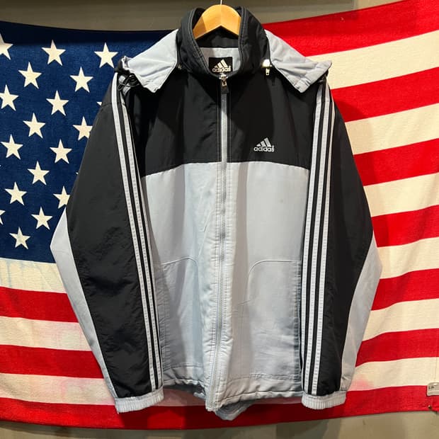 (2XL)90s 아디다스 누빔자켓