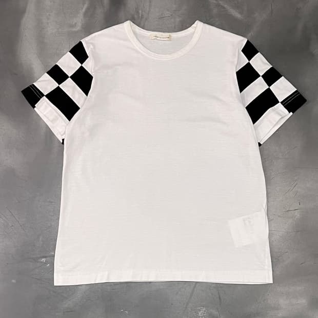  꼼데가르송 체커보드 반팔티 y16086