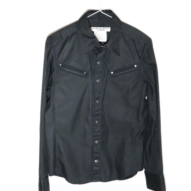 [M] 캐서린 햄넷 런던 웨스턴 셔츠 재킷
