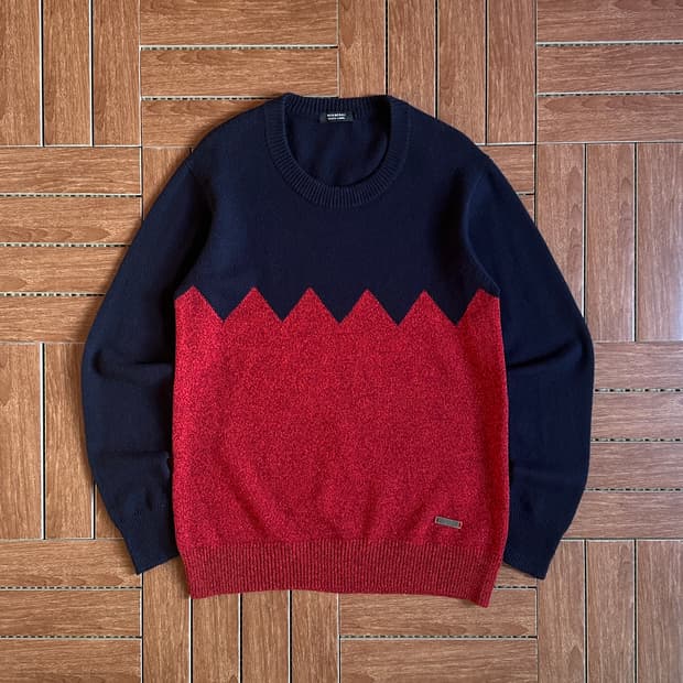 Burberry black label wool knit sweater
