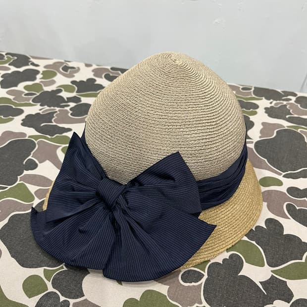 GREVI 헴프 버킷햇 썸머 페도라 Made in ITALY