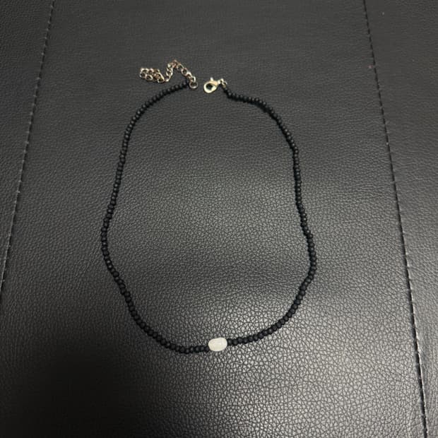 비즈 목걸이