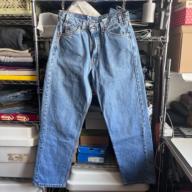 90s usa 리바이스 565 와이드 레그