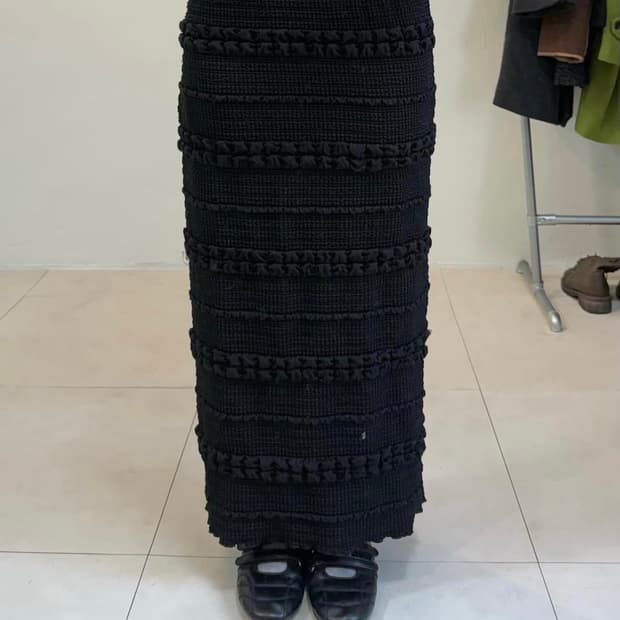 피쉬룸 빈티지 롱스커트 / 실착 2시간