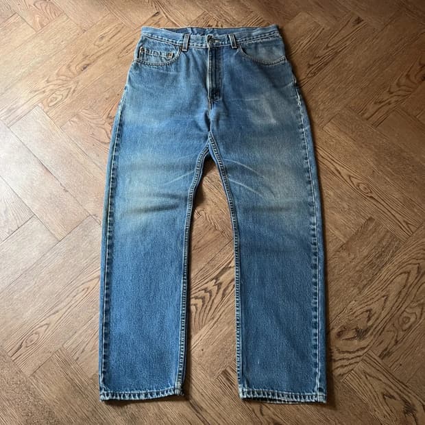 [33]00's 리바이스 505 Made in USA 빈티지워싱 데님팬츠