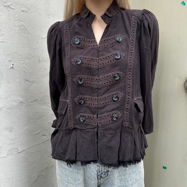 00s 프리피플 라이트웨이트 나폴레옹 자켓