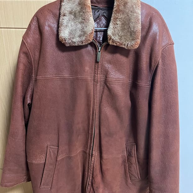 90‘s 생로랑 시어링 코트 자켓