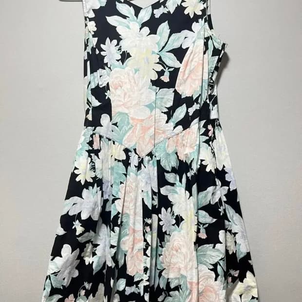 리본 빈티지 원피스