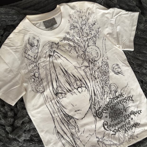 [ Vintage ] - Girl printing T