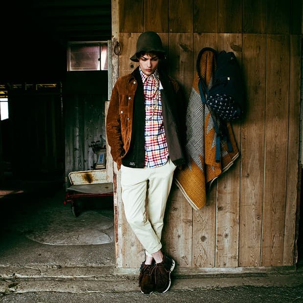 비즈 12FW 블랙 엘크 플란넬