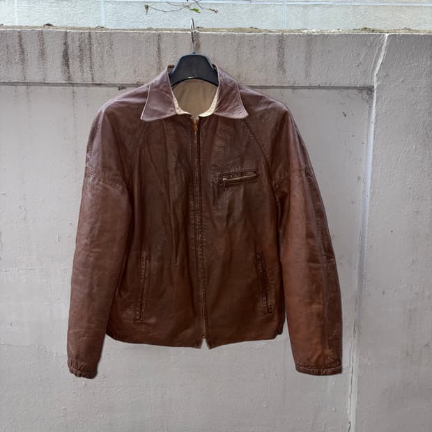 60s 70s 레더자켓