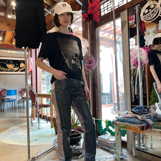 Hysteric Glamour archive graphic t-shirt