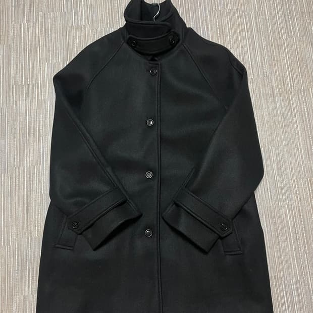 새거)프롬비기닝 헤더링 울 하프코트 발마칸 미스치프코이세이오 cos빈티지