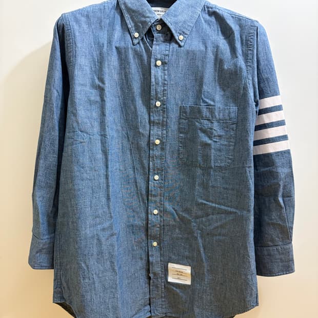 톰브라운 정품 샴브레이 셔츠 2