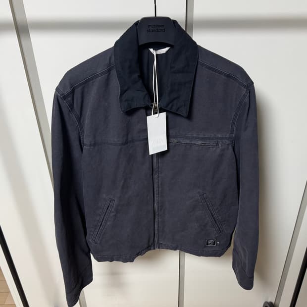 (새상품) 자라 워싱 퀼팅 워크자켓 점퍼