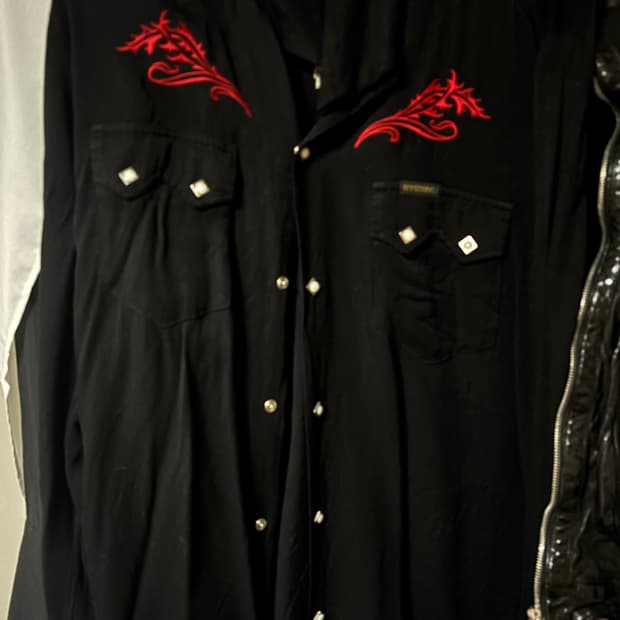 히스테릭 글래머 조니 썬더스 웨스턴 셔츠