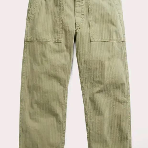 Rrl 헤링본 퍼티그 32-30