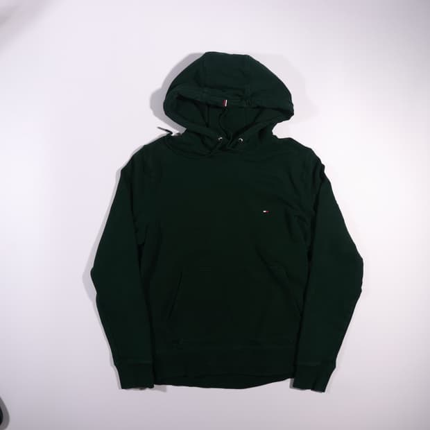 타미힐피거 로고 후드티 B254