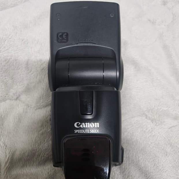 캐논 스피드라이트 580EX 외장 플래시