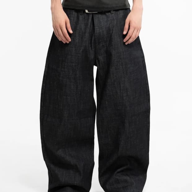 Menes Tokyo Janome Raw Baggy Jeans