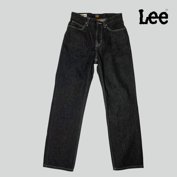 [28]LEE 리 콘밀 흑청 데님 팬츠