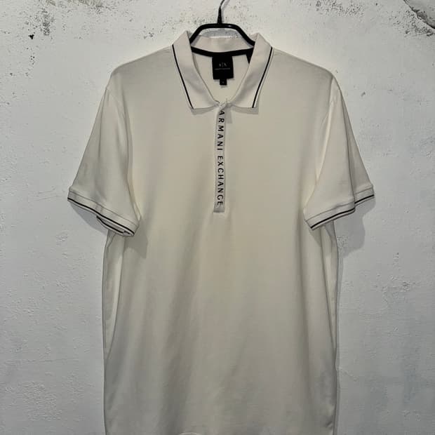 아르마니 익스체인지 카라티셔츠