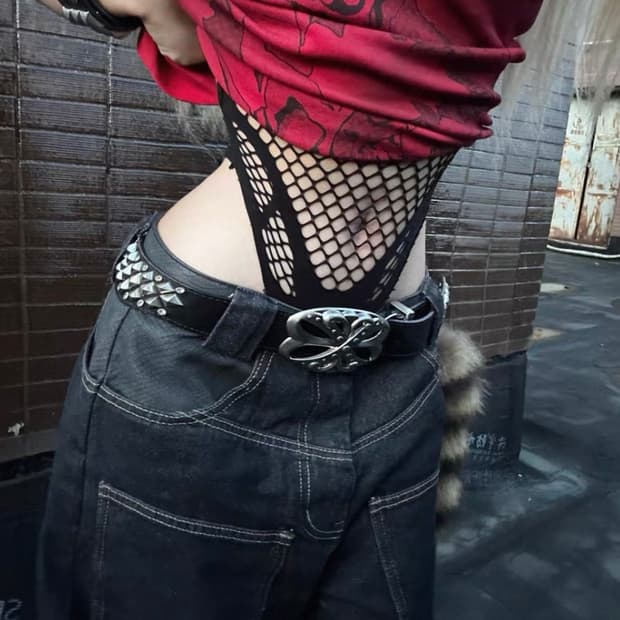 DND4DES 스터드 벨트