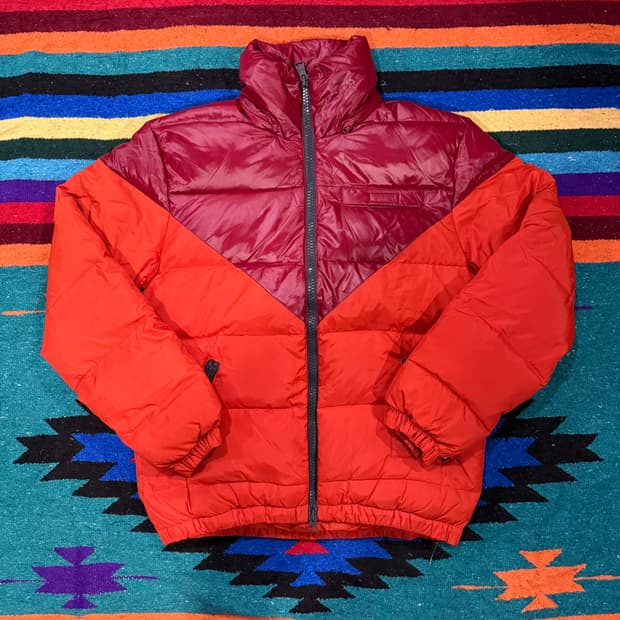 아디다스 트레포일 하프 다운 패딩 점퍼 105