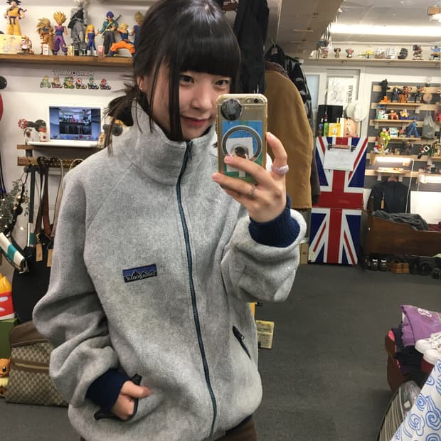 80s 파타고니아 플리스 집업