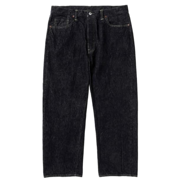 아프레쎄 워시드 데님 와이드 팬츠 원 워시 - 26FW / 34-30