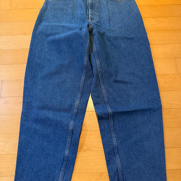 빔즈 배기핏 데님 S