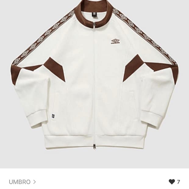 엄브로 와플 트레이닝 셋업 110 새상품