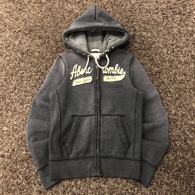 아베크롬비 로고 후드집업