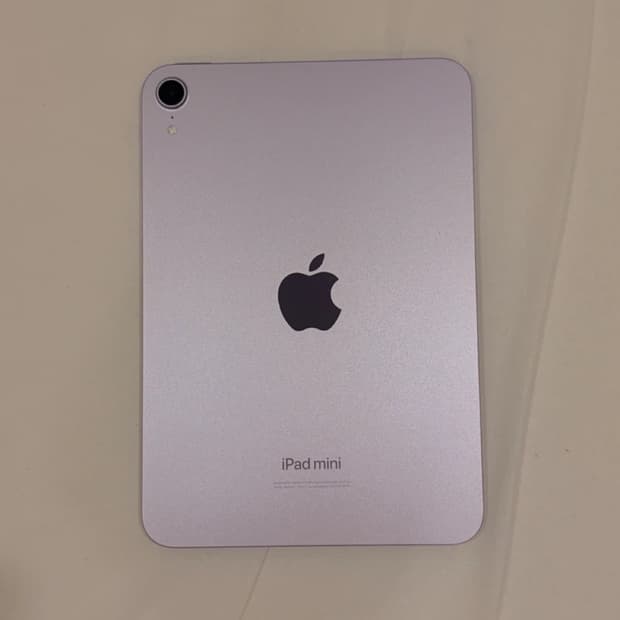  오늘만 60만원 아이패드 미니7 128기가 s급 퍼플 상자 포함