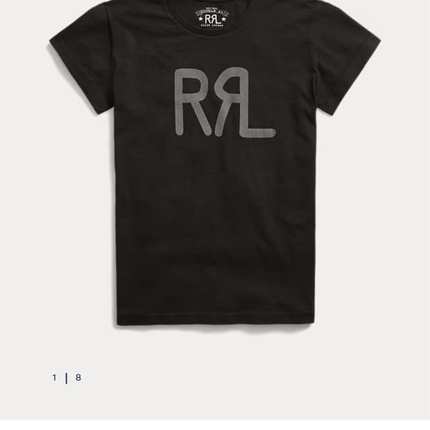 구해요)RRL 더블알엘 로고 여성 반팔 2
