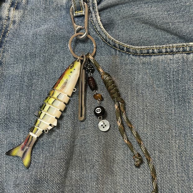 디보콜드 [DISCOVERING 001] 핸드메이드 루어 키링