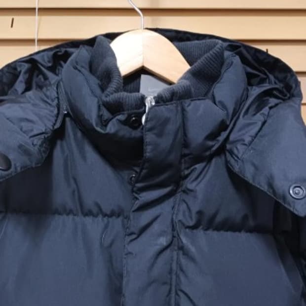 나이키 남성 블랙덕다운패딩 S사이즈