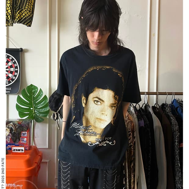 2000s Michael Jackson Print 1/2 T-Shirt