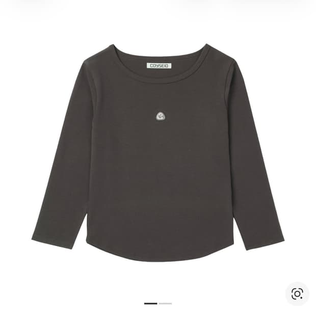 코이세이오 심볼 로고 카프리 슬리브 다크 브라운