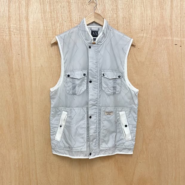 ARMANI EXCHANGE utility vest 알마니 유틸리티
