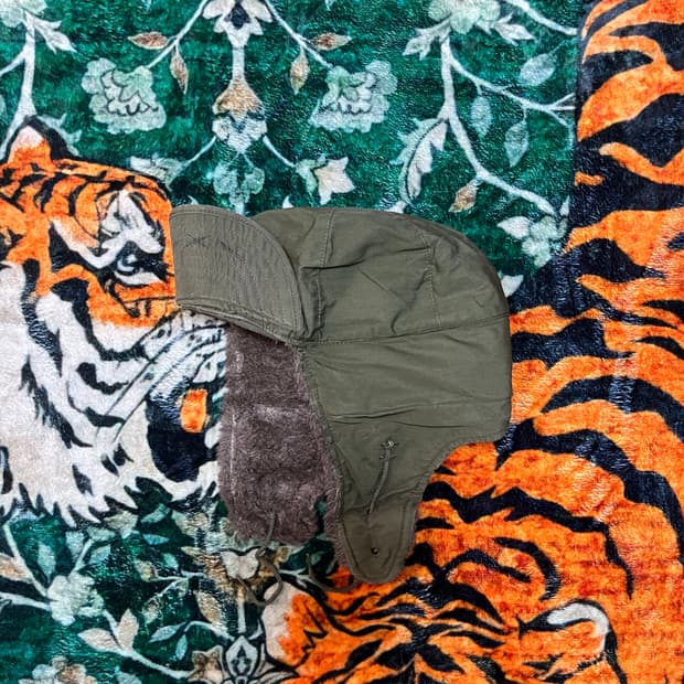 50s korean war pile cap (7 1/4)