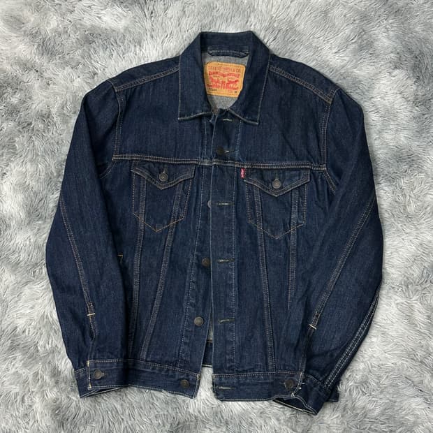 리바이스 데님 진청자켓 m
