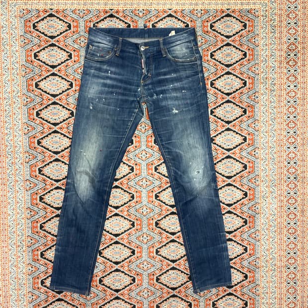 디스퀘어드2 중청 데님팬츠 남성46