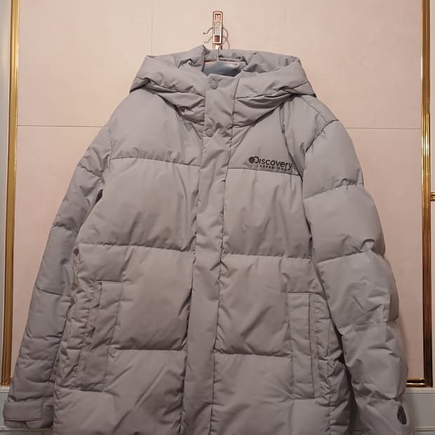 디스커버리 정품 남성 패딩 105 사이즈