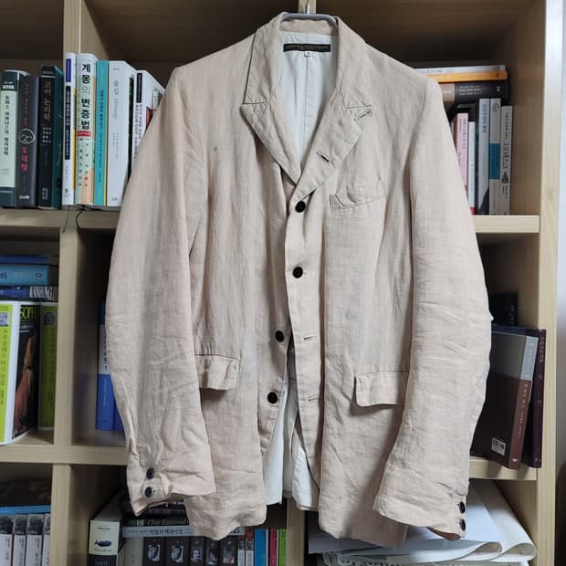 가먼트 리프로덕션 오브 워커스 린넨 파머스 자켓 프렌치 색코트