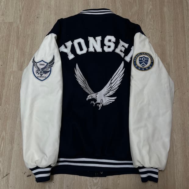 연세대학교 학잠 과잠 바시티 자켓 L/100