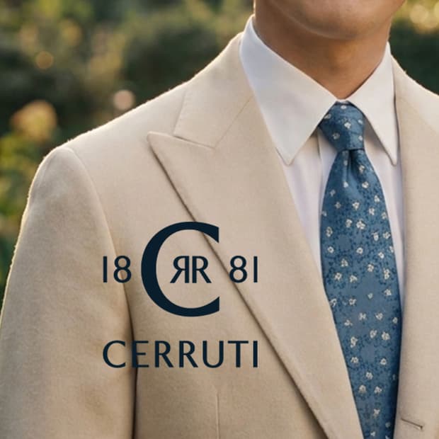 니노 세루티 실크 블루 플라워 패턴 넥타이 9.6cm A+등급 K2495