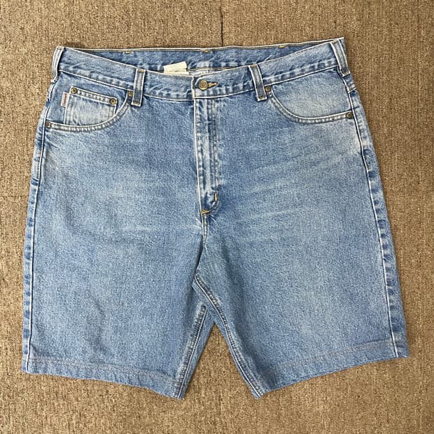  (40) Carhartt 칼하트 컷오프 데님 반바지 
