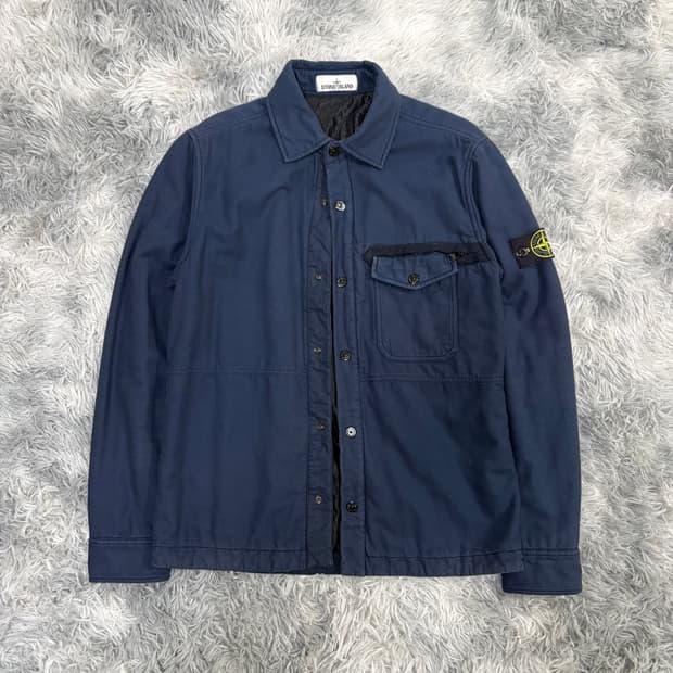 Stone Island AW14 Quilted Overshirt